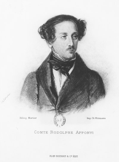 Comte Rodolphe Apponyi af French School